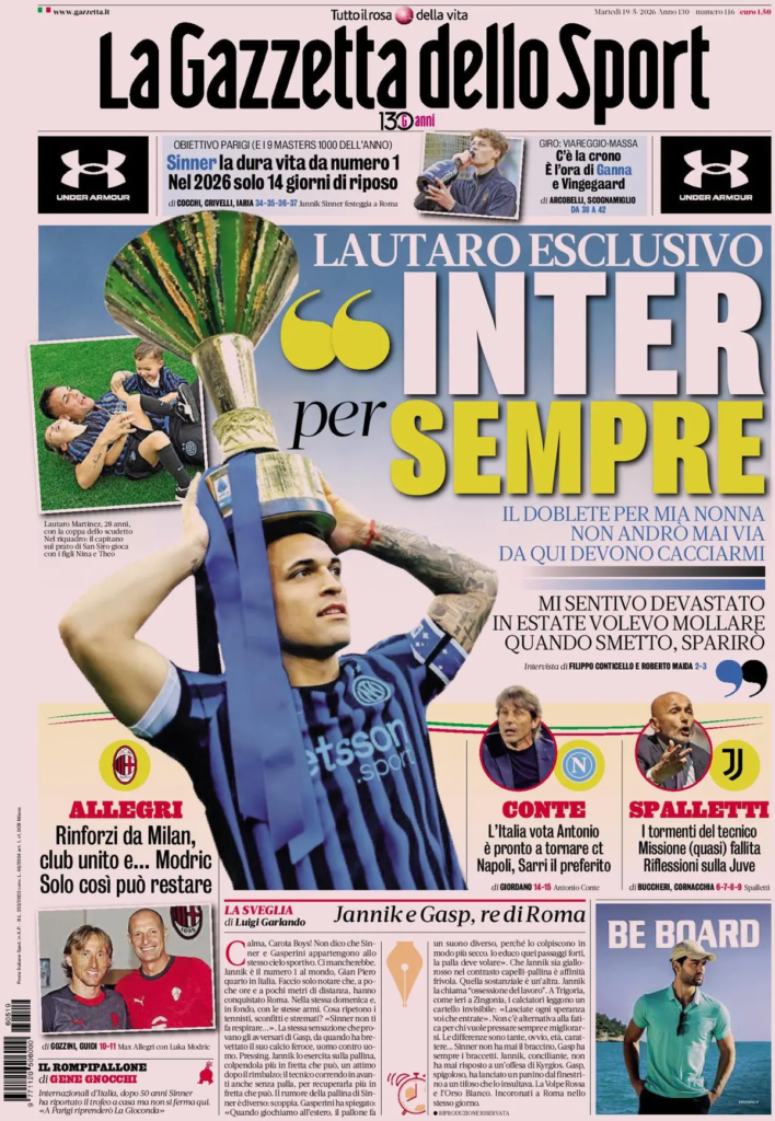 Rassegna stampa Sampdoria: prime pagine quotidiani sportivi - 19 maggio 2026 26 image 19