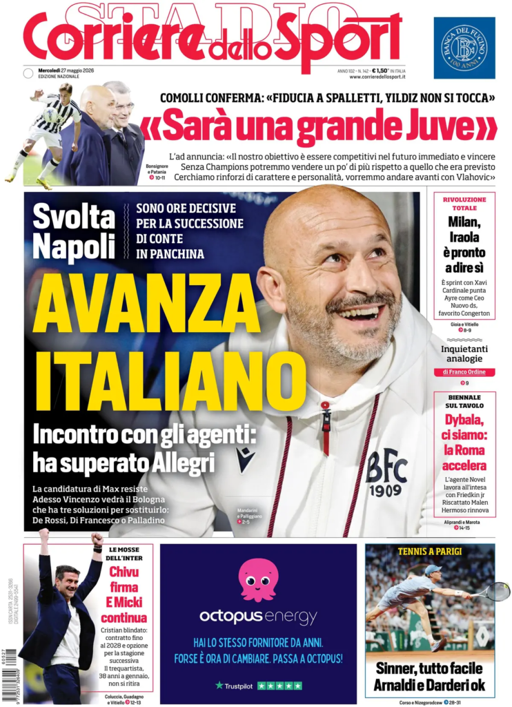 Le prime pagine dei principali quotidiani sportivi – 27 maggio 28 image 24
