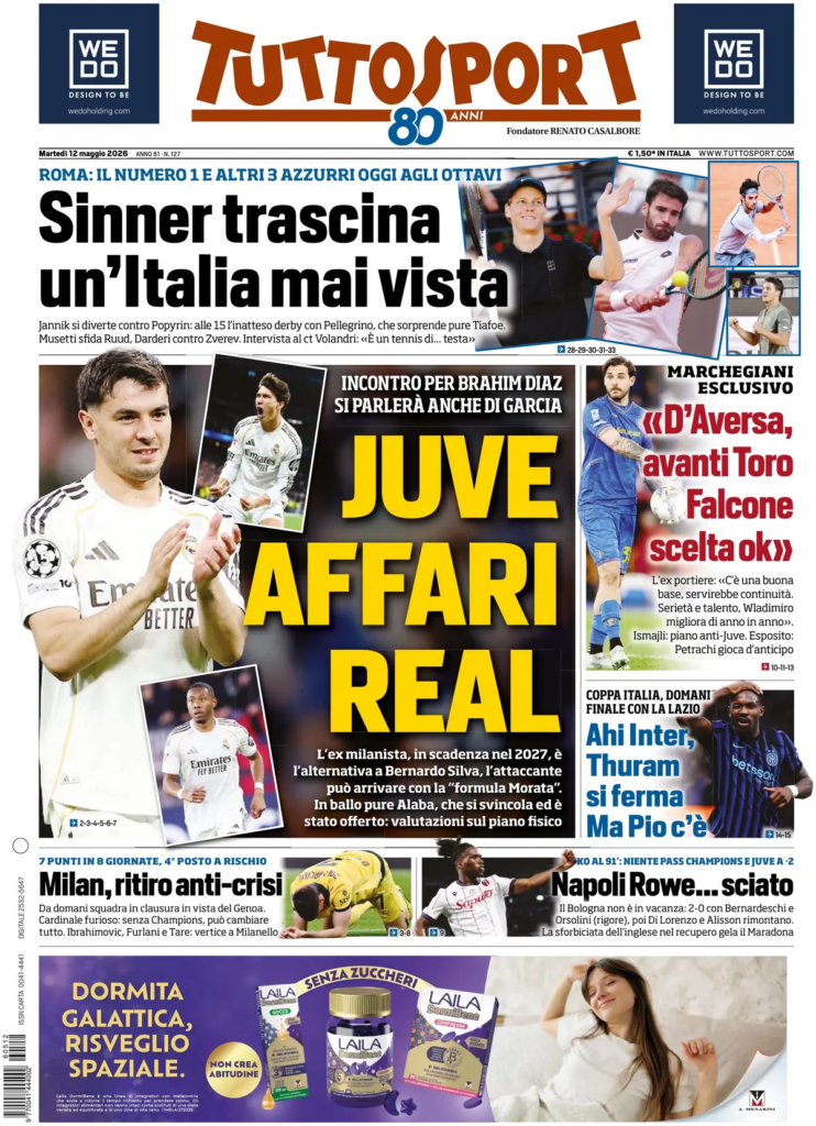 Le prime pagine dei principali quotidiani sportivi – 12 marzo 29 image 9