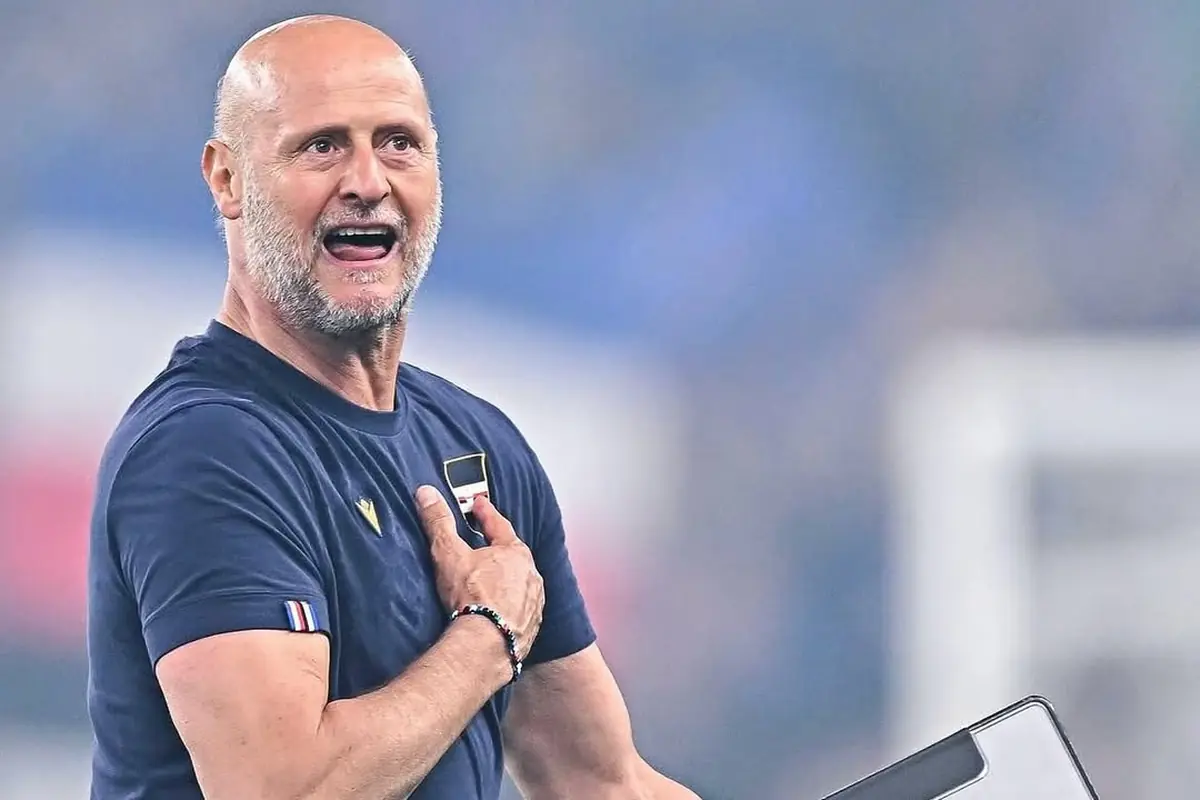 Lombardo non allenerà più la Samp: Tey ha preso la decisione 26 Lombardo mano sul petto