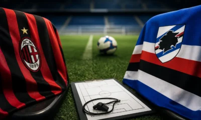 Milan e Samp loghi