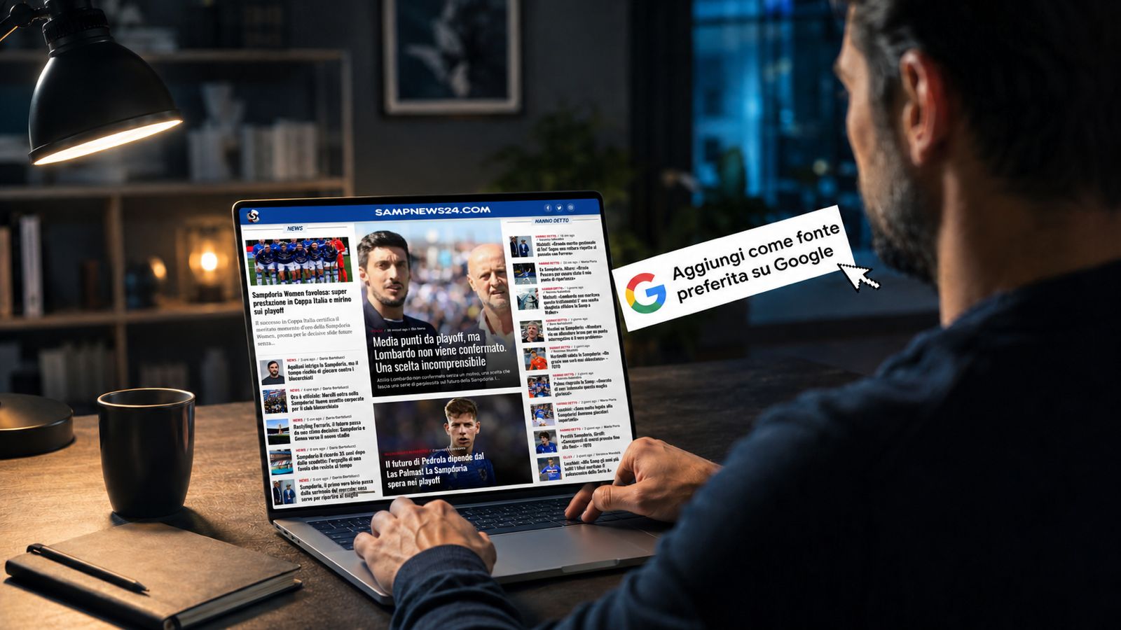 Google lancia "Fonti preferite": così puoi seguire Samp News 24 senza perderti più una notizia 25 samp news 24 fonti preferite google