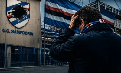 La Samp del futuro, tifosi increduli: 40 milioni 30 Tifosi Samp disperato