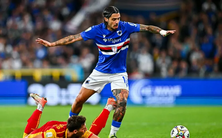 Rebus Venuti, tra il rischio scadenza e il recupero dalla rottura del crociato 26 Venuti Sampdoria Catanzaro