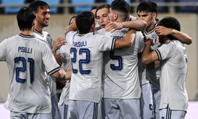 Lussemburgo Italia 0-1: Pio Esposito decide la gara con un gran colpo di testa! 29 italia lussemburgo, gruppo nazionale