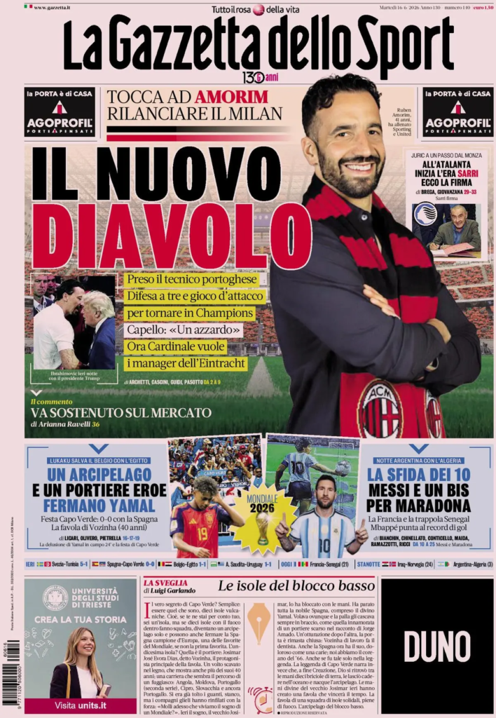 Le prime pagine dei principali quotidiani sportivi – 16 giugno 27 image 17