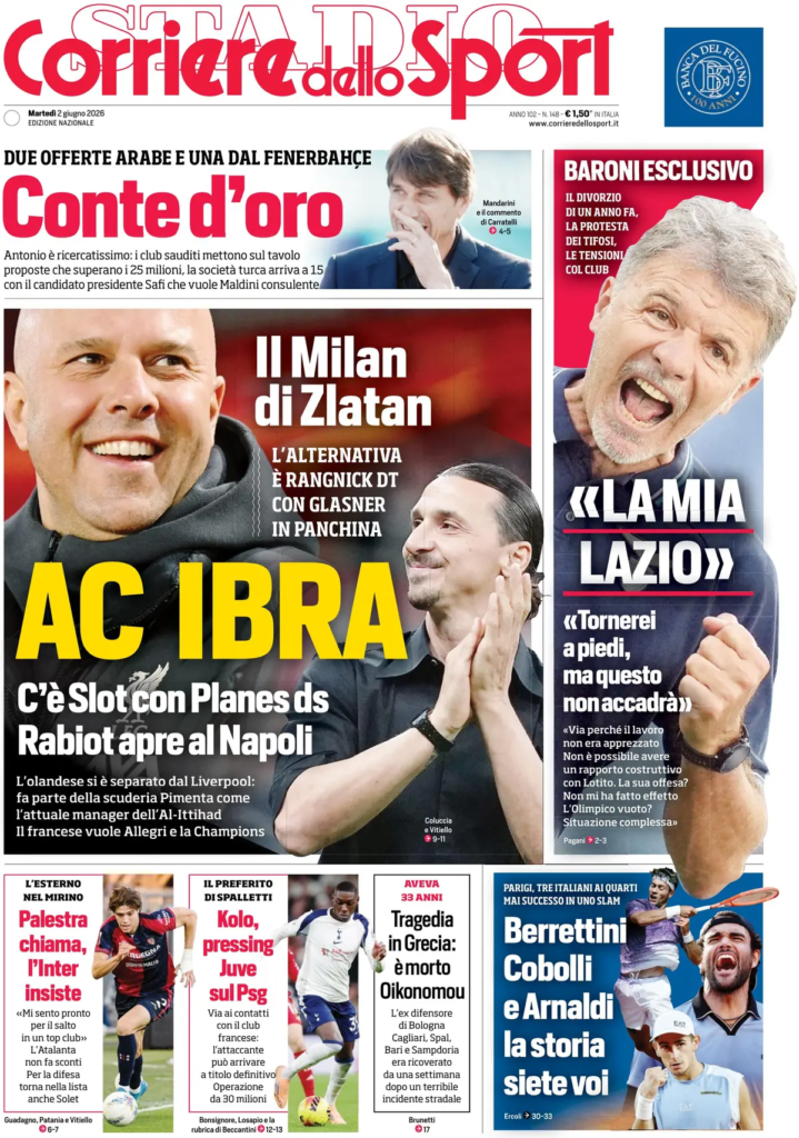 Rassegna stampa Sampdoria: prime pagine quotidiani sportivi - 2° giugno 2026 29 image 4