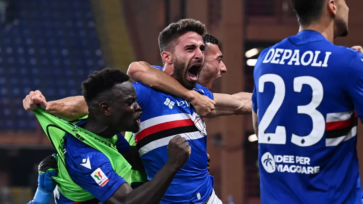 Borini: «Spero nella Samp ci sia il coraggio per andare fino in fondo con il progetto. Pirlo? Ha sempre raggiunto gli obiettivi» 26 Borini e1785050669466