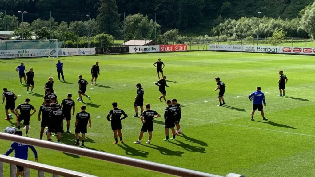 Allenamento Sampdoria, inizia il ritiro 2026: primo allenamento a Temù, lavoro specifico per Insigne 1 allenamento sampdoria ritiro e1783080962787