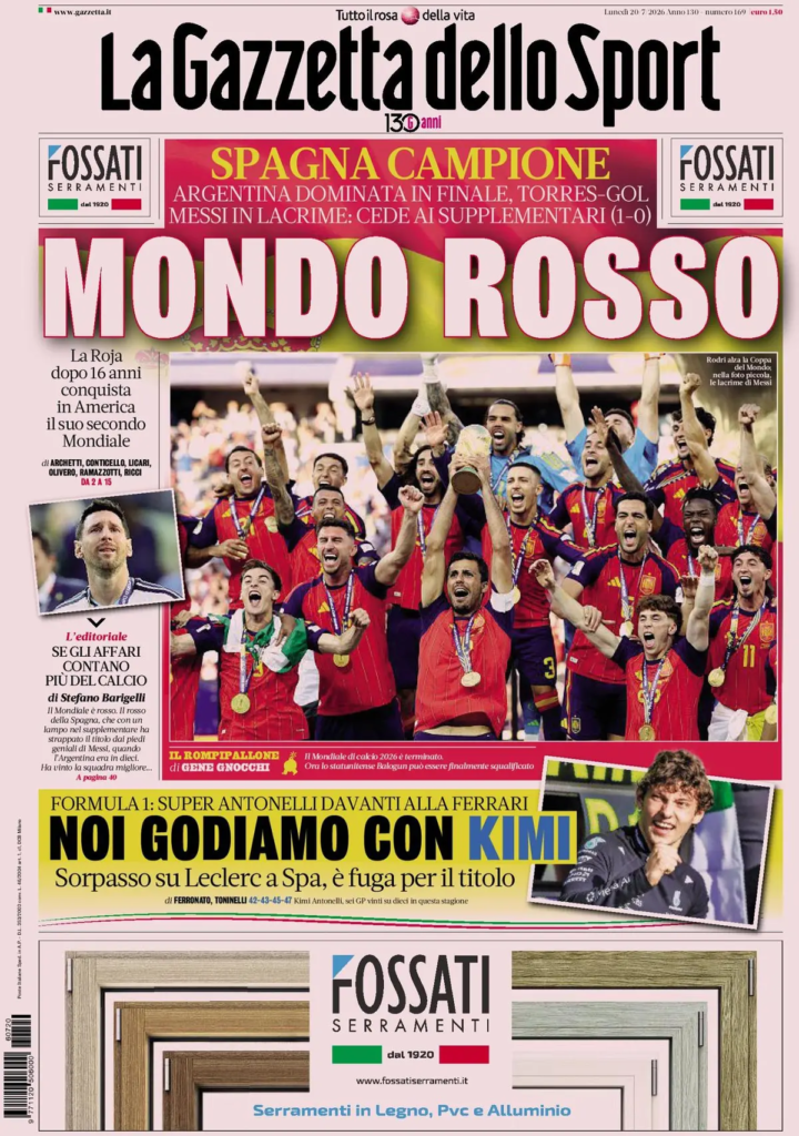 Rassegna stampa Sampdoria: prime pagine quotidiani sportivi - 20 luglio 2026 27 image 25