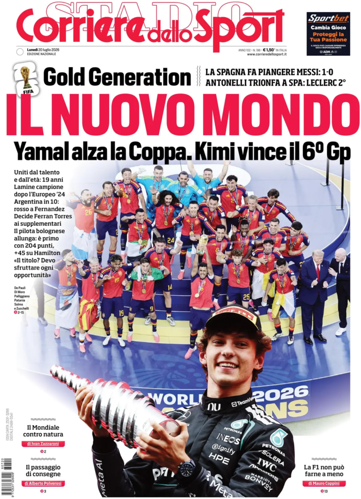 Rassegna stampa Sampdoria: prime pagine quotidiani sportivi - 20 luglio 2026 28 image 26