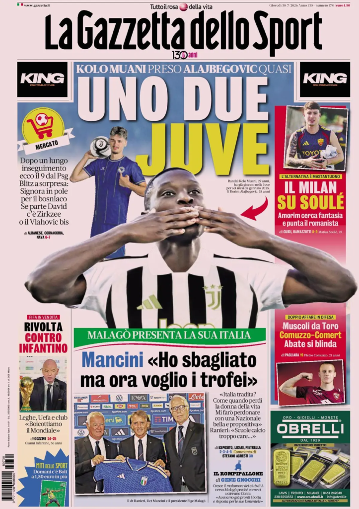 Le prime pagine dei principali quotidiani sportivi – 30 luglio 27 image 36