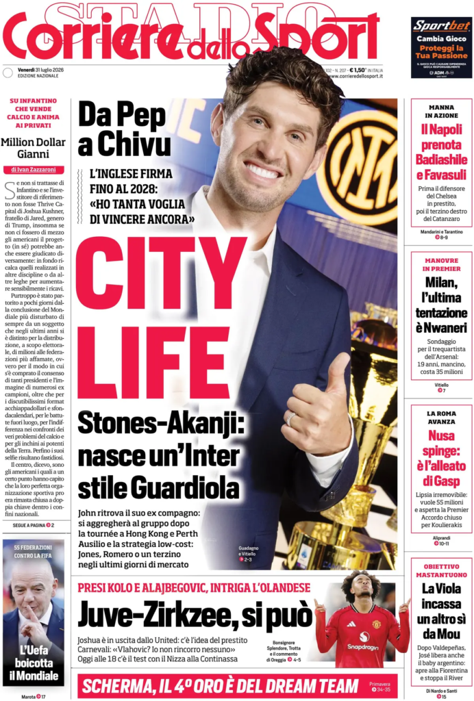 Le prime pagine dei principali quotidiani sportivi – 31 luglio 28 image 40