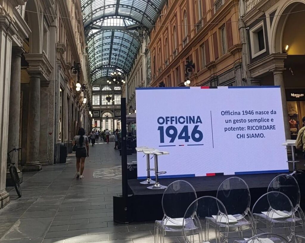 Nasce Officina 1946, tutte le novità sull'evento odierno dedicato alla Sampdoria: i dettagli e la proposta per ottobre 1 officina 1946 sampdoria