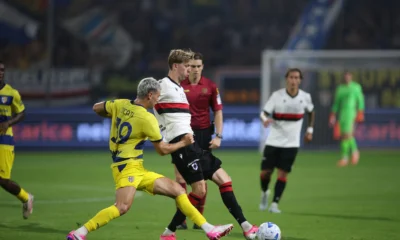 Lauritsen in dubbio per Cesena-Samp, problemi al polpaccio sinistro. Decisiva la rifinitura odierna 29 FotoSportmedia 286485 scaled 1