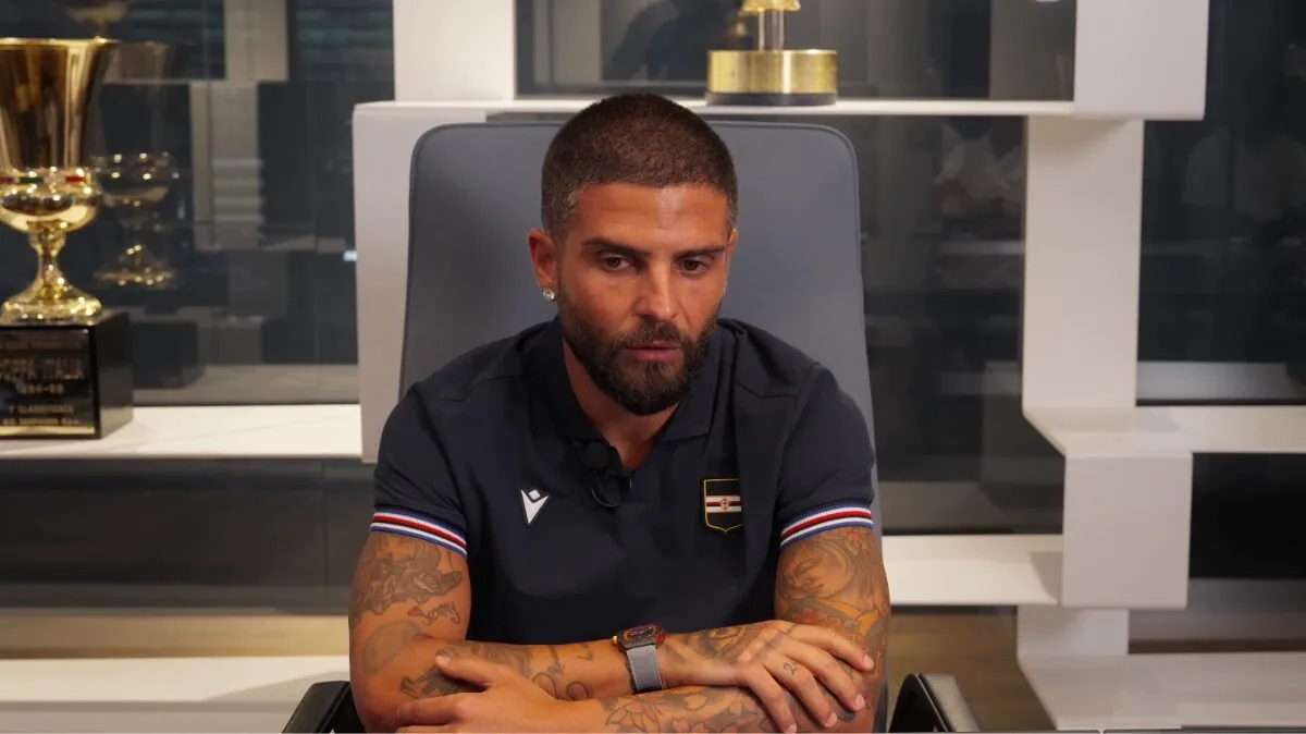Le novità dall'infermeria della Sampdoria: Insigne rientra parzialmente in gruppo, Meijer ancora ai box 26 Insigne e1783602811932