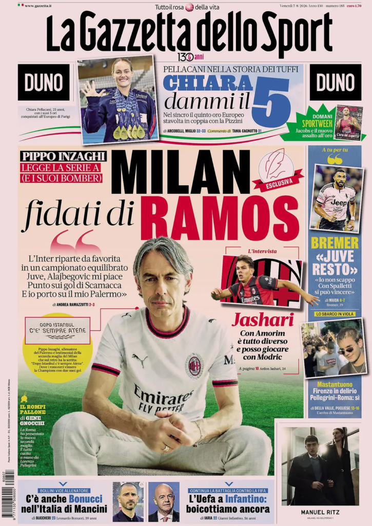 Rassegna stampa Sampdoria: prime pagine quotidiani sportivi - 7° agosto 2026 27 image 15