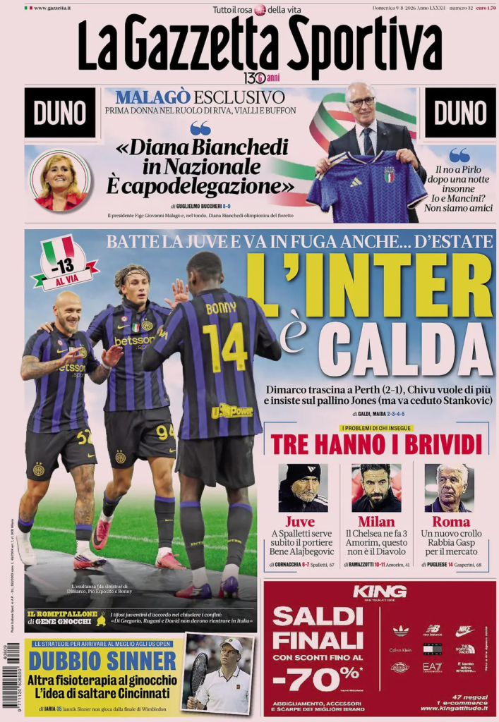 Rassegna stampa Sampdoria: prime pagine quotidiani sportivi - 9 agosto 2026 27 image 19