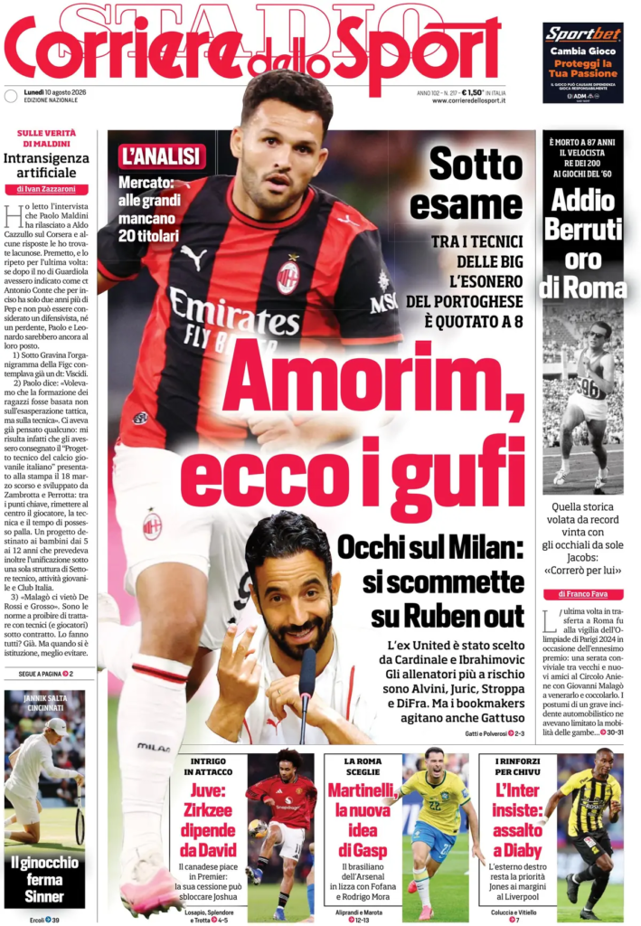 Rassegna stampa Sampdoria: prime pagine quotidiani sportivi - 10 agosto 2026 28 image 23