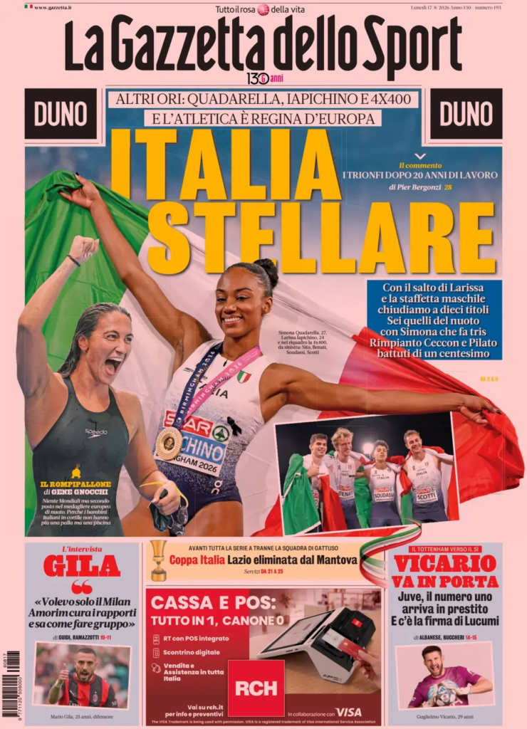 Rassegna stampa Sampdoria: prime pagine quotidiani sportivi - 17 agosto 2026 27 image 27