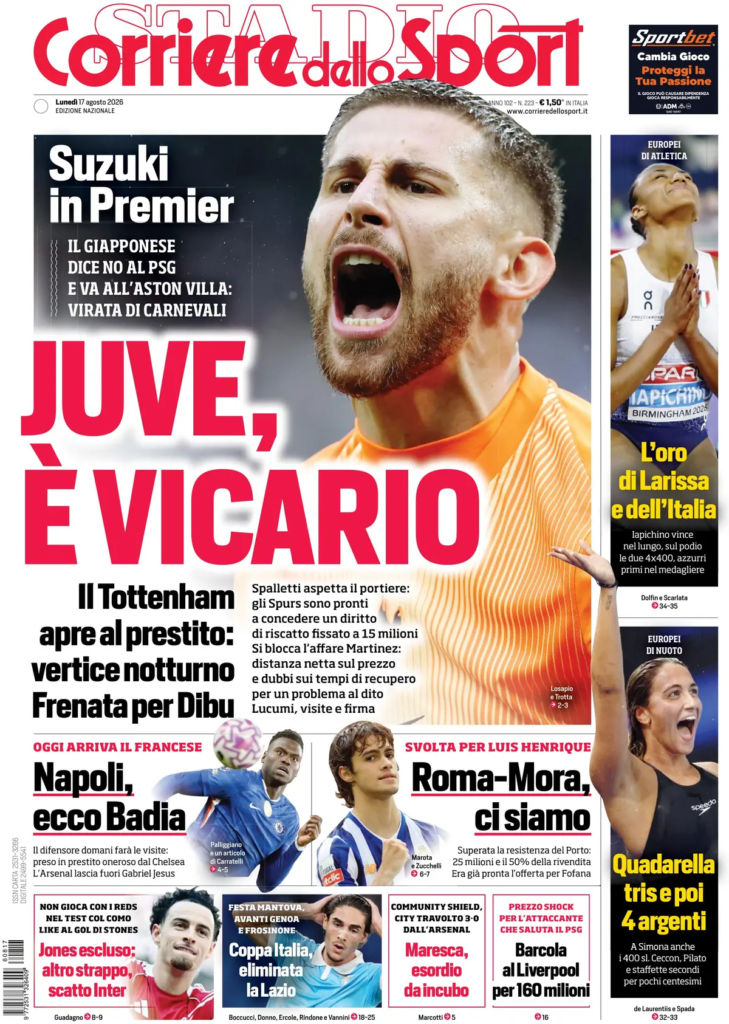 Rassegna stampa Sampdoria: prime pagine quotidiani sportivi - 17 agosto 2026 28 image 28