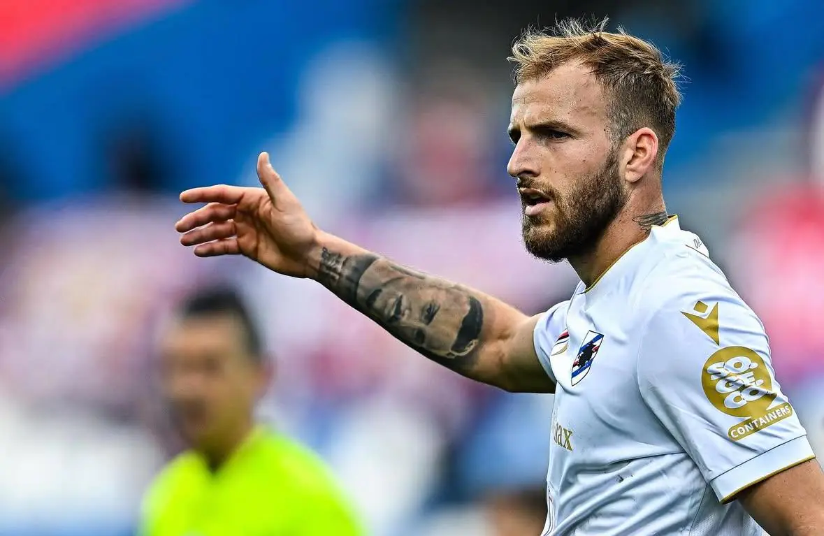 Ex Sampdoria, Sibilli: «Ciao Bari, vi ringrazio per tutto quello che mi avete dato! Farò il tifo per voi» 26 WhatsApp Image 2025 03 23 at 13.56.58 1