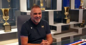 Conferenza stampa D’Angelo: «Un applauso all’Ascoli! Begić è molto importante per noi. Lauritsen deve ambientarsi. Valutiamo il recupero di Ravanelli per la prossima»