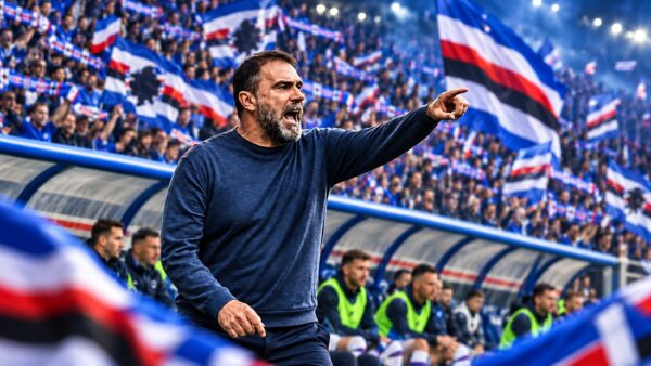 Luca D'Angelo, tecnico Samp