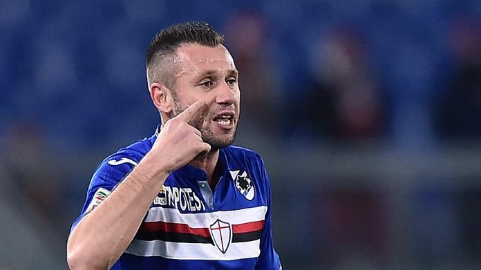 Cassano sampdoria febbraio