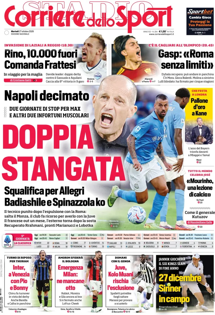 Corriere dello sport 020314c8d7d6c