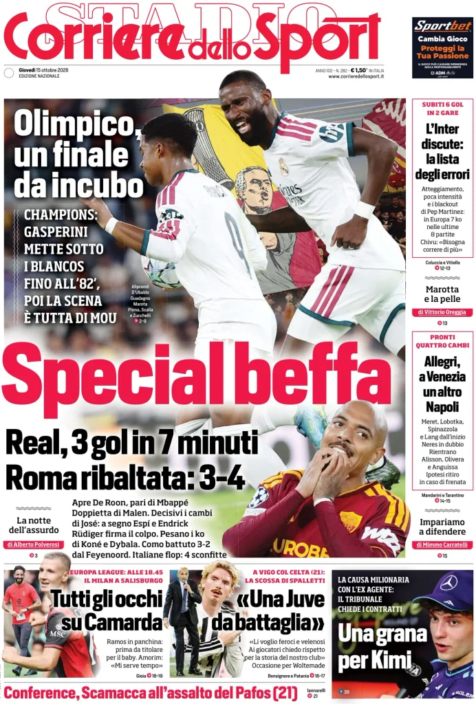 Corriere dello sport 0204432jbe0qe