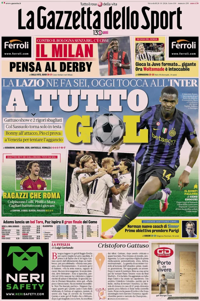 La gazzetta dello sport 031521zc7a5cv