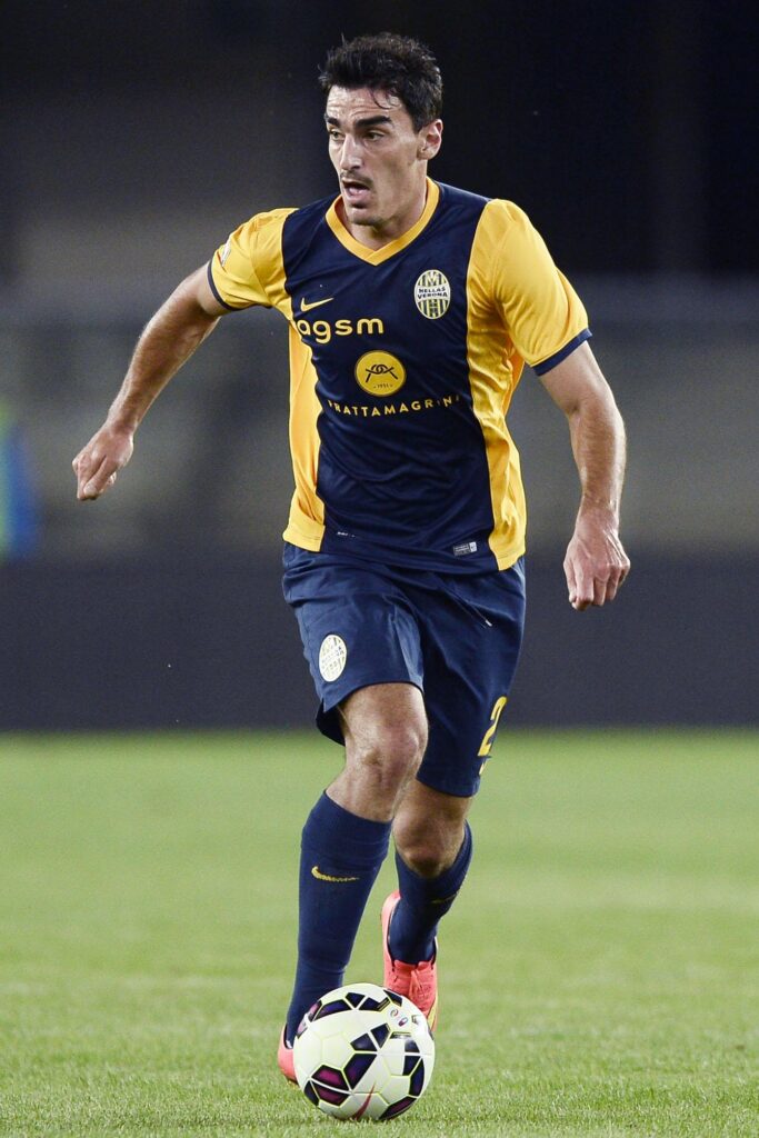 Lazaros: «Ora dobbiamo gestire bene il risultato» 1 christodoulopoulos lazaros azione hellas verona agosto 2014 ifa
