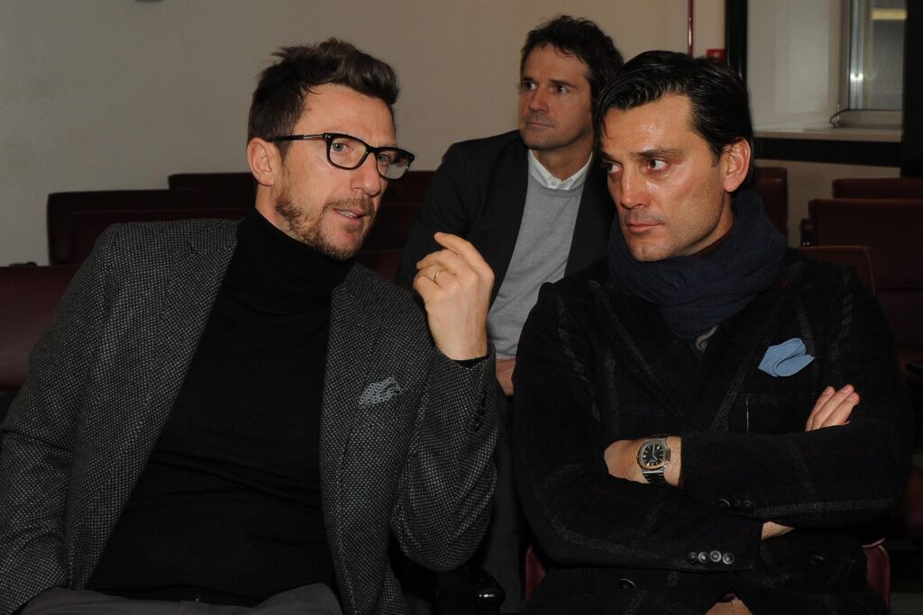 Di francesco montella sassuolo fiorentina lega dicembre 2014 ifa