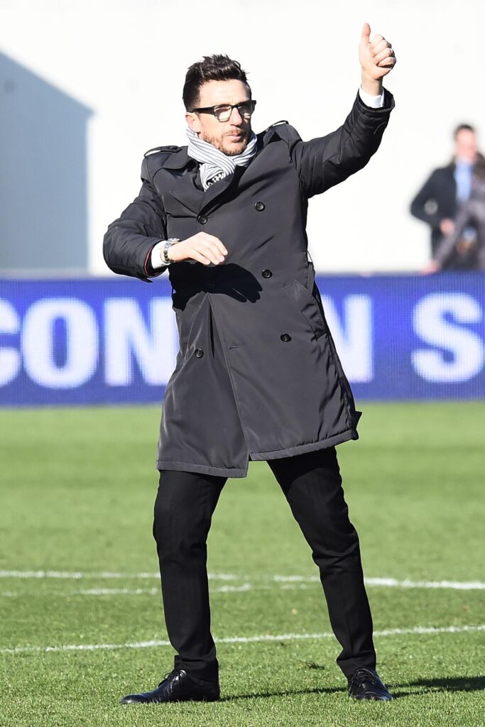 Di francesco saluta sassuolo febbraio 2015 ifa