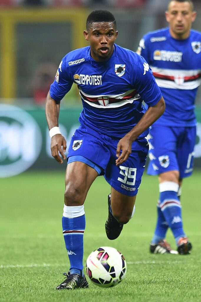 Etoo azione sampdoria aprile 2015 ifa