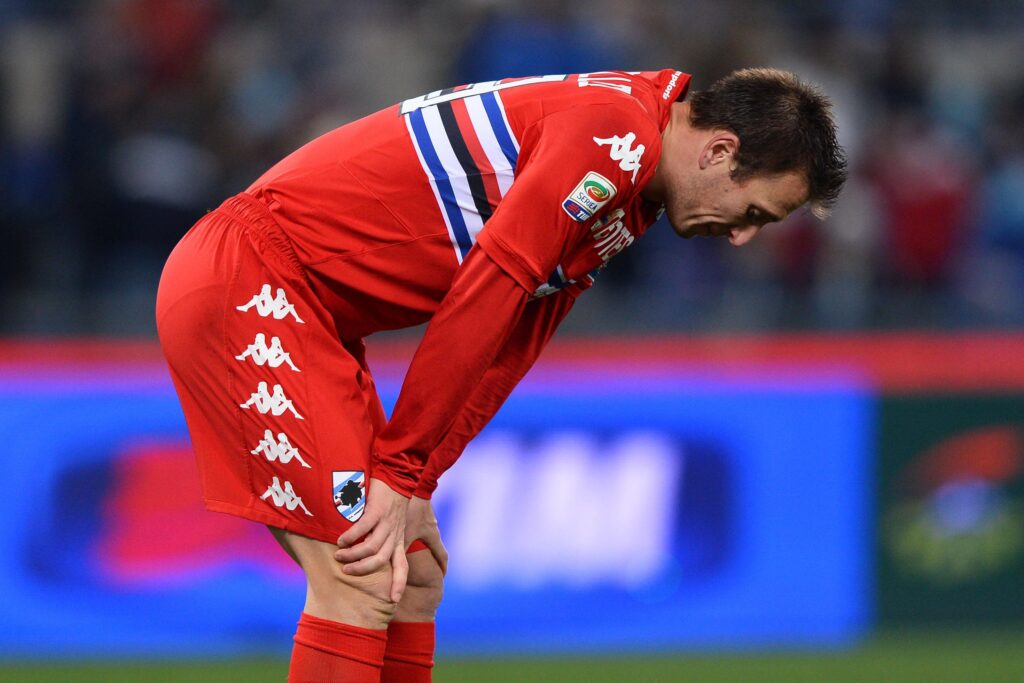Gastaldello: «Dobbiamo cercare di ripartire e dobbiamo fargli male» 1 gastaldello stanco sampdoria third gennaio 2015 ifa