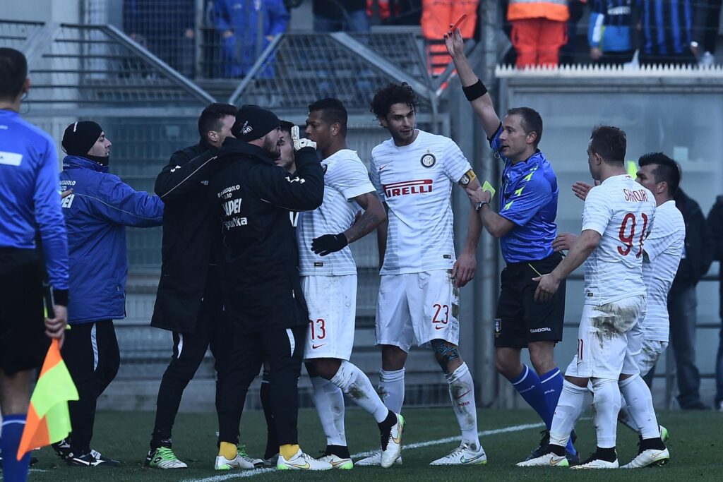 Inter away squadra rissa febbraio 2015 ifa