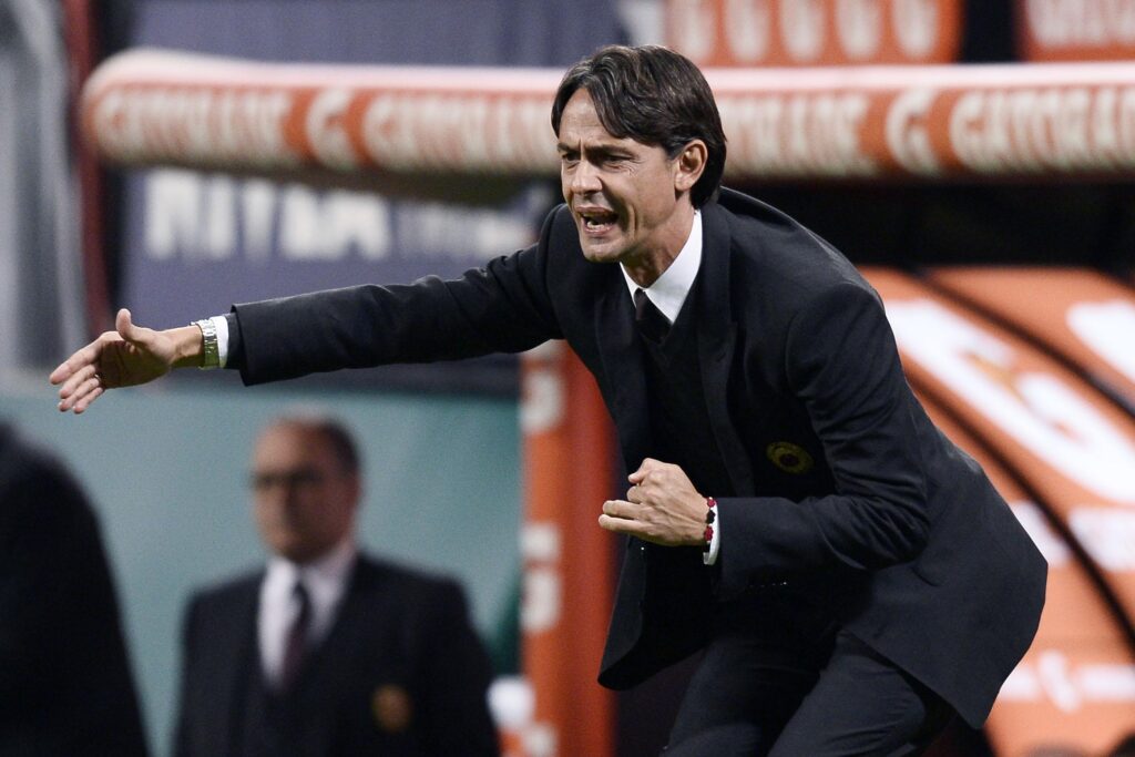 Sampdoria Lazio, idea Inzaghi: turnover a tutto campo? 1 inzaghi indicazioni milan ottobre 2014 ifa
