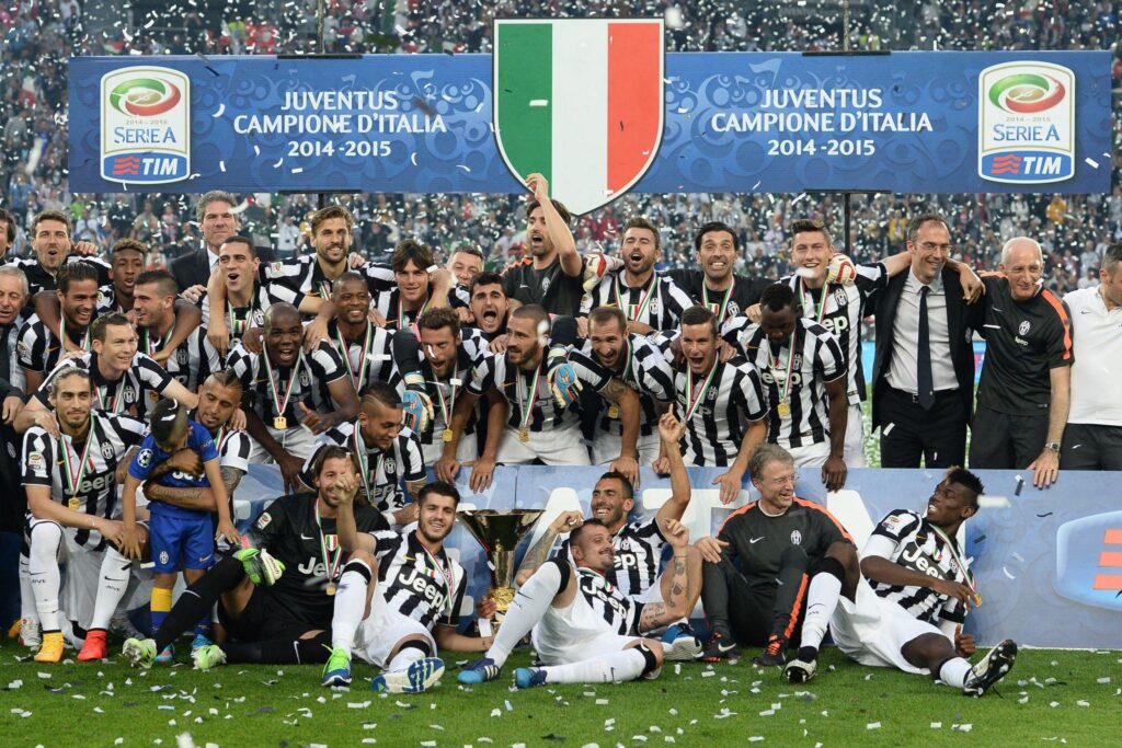 Samp "condannata" alla festa Juve: ultima giornata allo Stadium 1 juventus premiazione scudetto maggio 2015 ifa