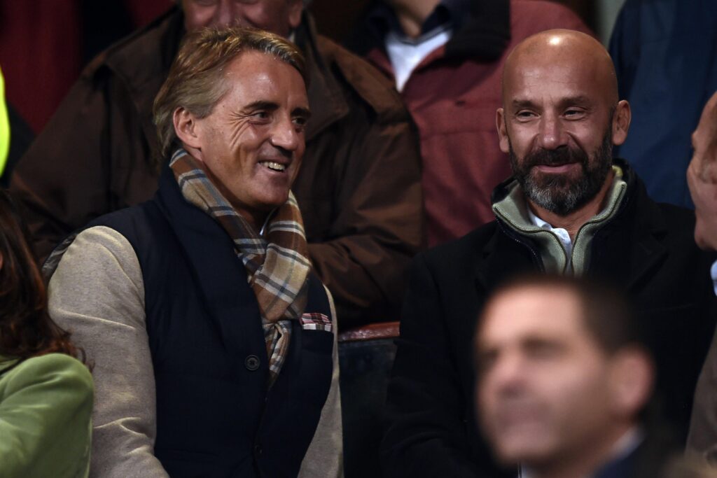 Mancini vialli tribuna ottobre 2014 ifa