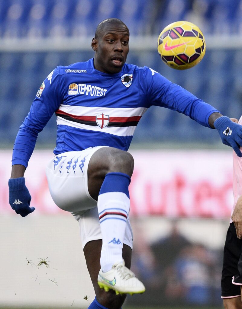 Okaka azione sampdoria gennaio 2015 ifa