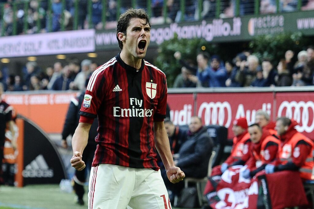 L'ex Poli: «Derby? Martedì avremo una grande partita» 1 poli esulta milan gennaio 2015 ifa
