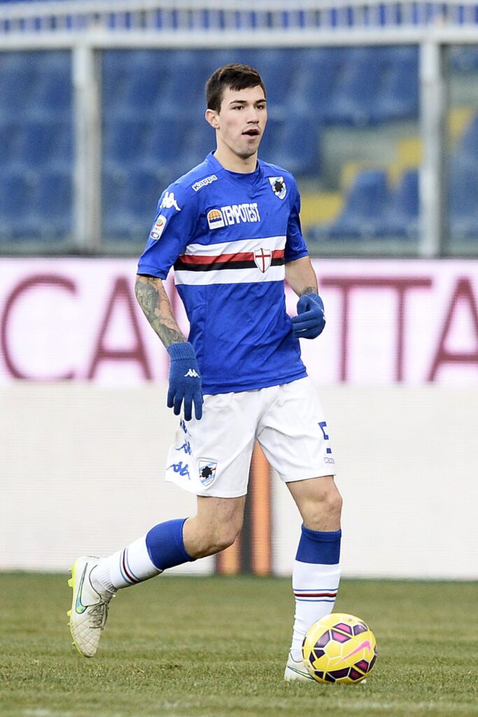 Romagnoli azione sampdoria gennaio 2015 ifa