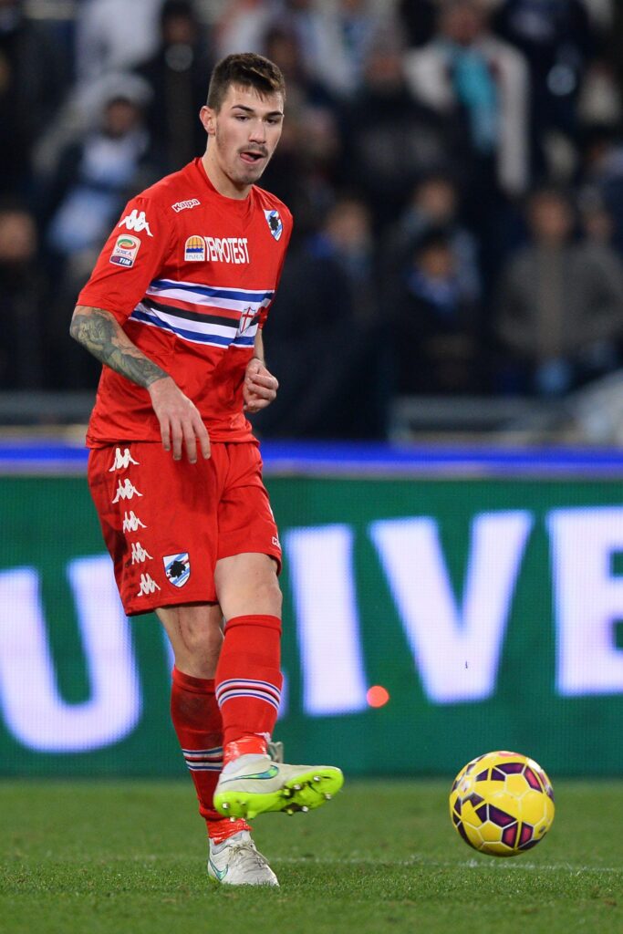 Romagnoli azione sampdoria third gennaio 2015 ifa