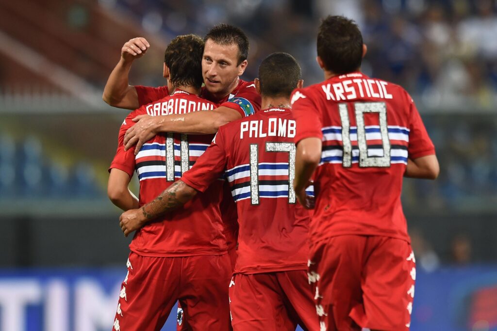 Sampdoria third esulta agosto 2014 ifa