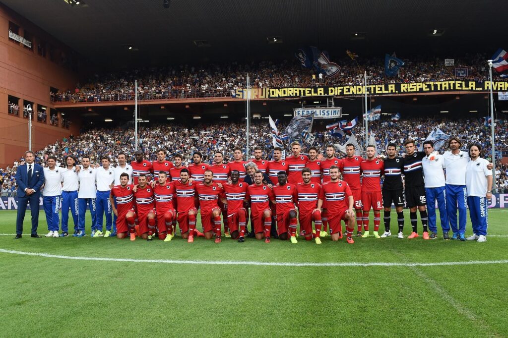 Lazio-Samp, ecco i dati di una serata da dimenticare 1 sampdoria third squadra agosto 2014 ifa