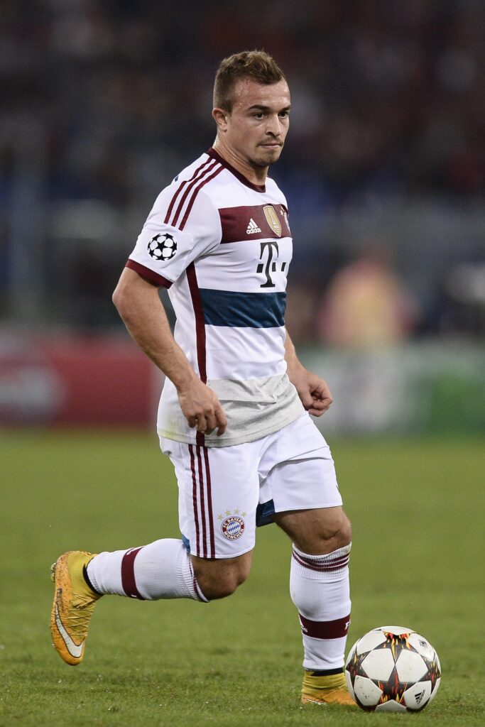 Shaqiri azione bayern monaco away champions league ottobre 2014 ifa