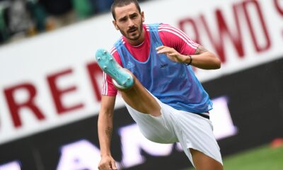 bonucci riscaldamento juventus luglio 2015 ifa