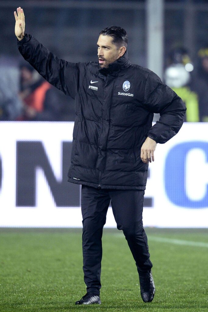 Cagliari-Spal 3-0 parziale: Borriello-bis e Sau 1 borriello riscaldamento atalanta gennaio 2016 ifa